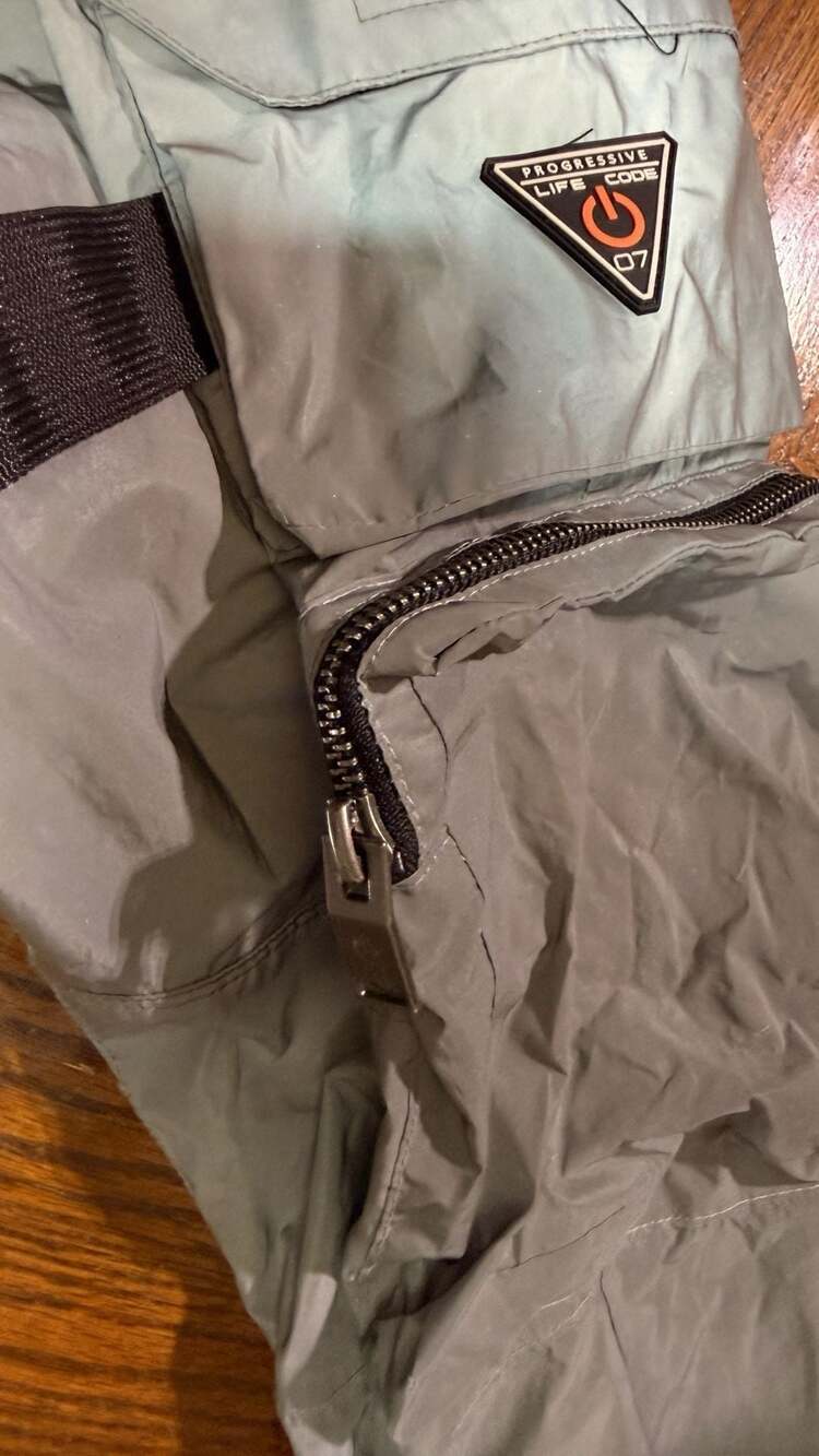 Life Code Progressive Reflective Silver Techwear … - image 9